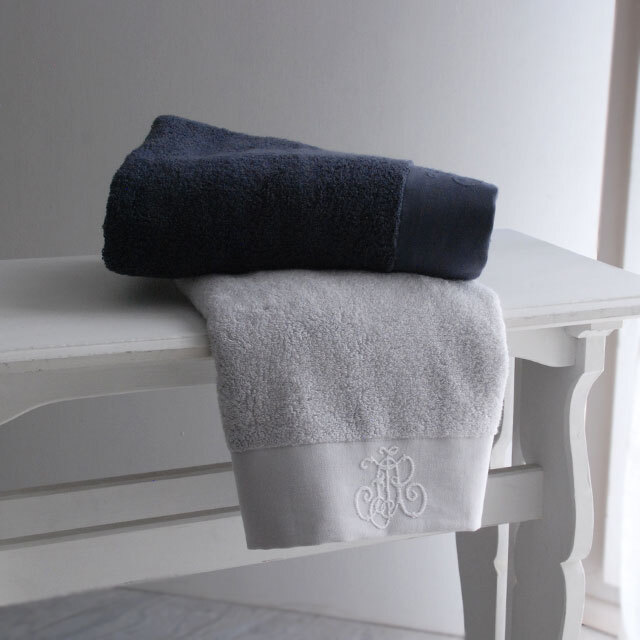 モノグラム バスタオル / 6カラー (1010301)