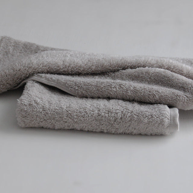 ビオ　ゲストタオル　グレージュ (1020103G)