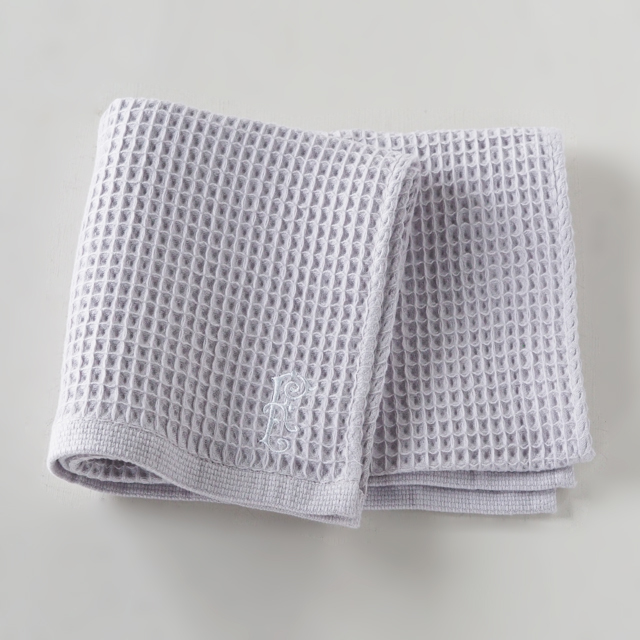 リュッシュ　フェイスタオル　グレージュ　(1030102G)