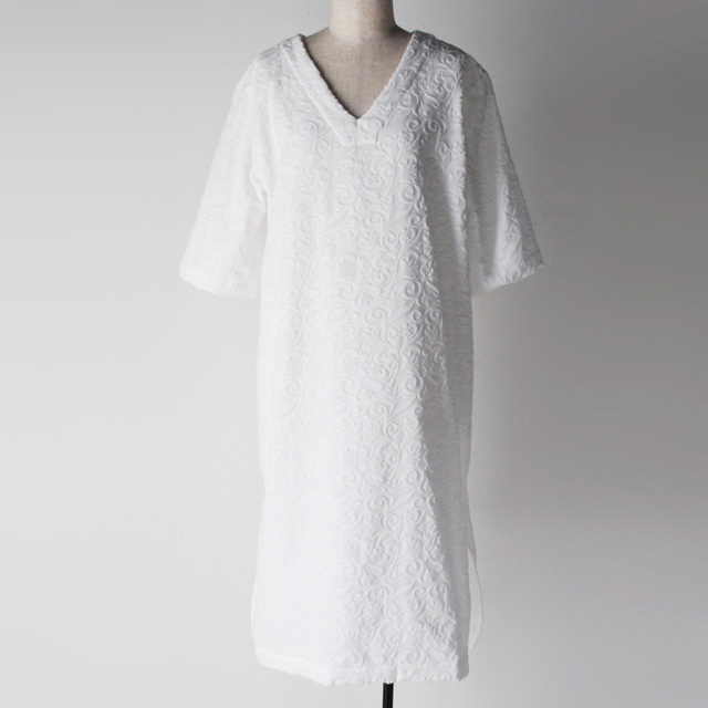 ジュリエットバスドレス/ブラン (2100303B)