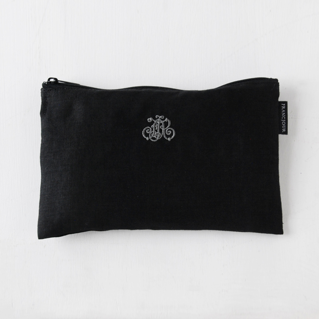 フランジュール francjour ロゴ リネンポーチ (5042202N)