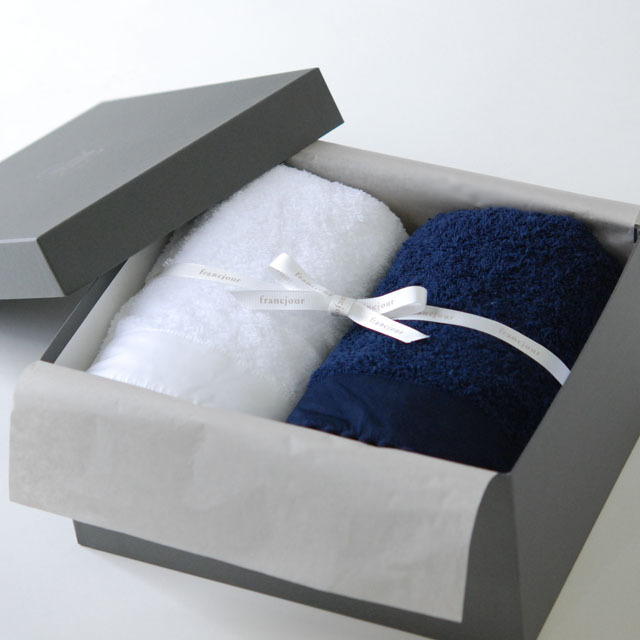 ボンボンタオル　バスタオル2枚セット