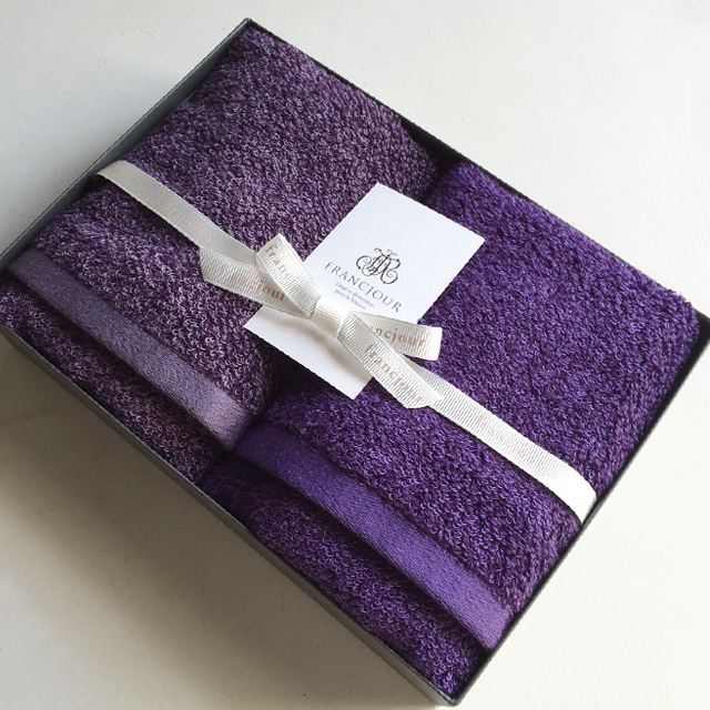 ルミエール フェイスタオル2枚セット