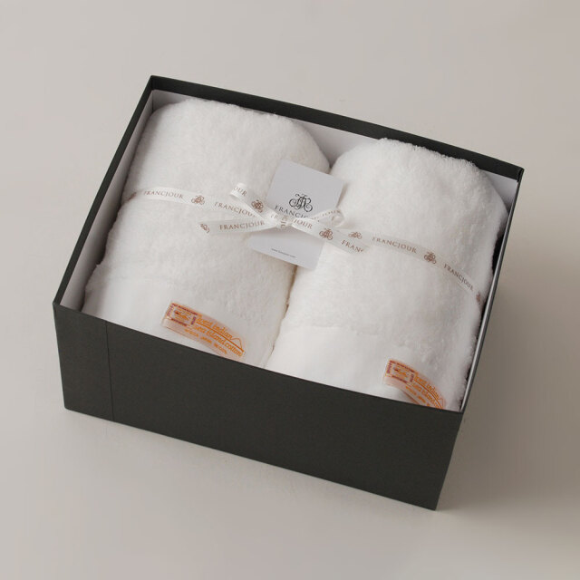 海島綿　バスタオル2枚セット