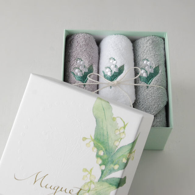 ミュゲ ミニタオル3枚セット