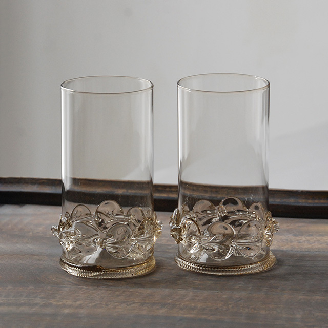 グラス K113C SMOKE / Bollenglass Design