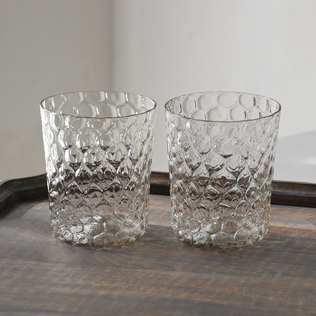 ウォーターグラス K1A serie D SMOKE / Bollenglass Design