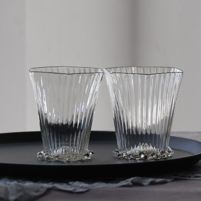 ウォーターグラス KA107E SMOKE / Bollenglass Design