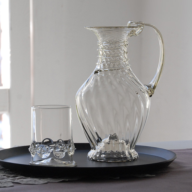 ピッチャー KA24 SMOKE / Bollenglass Design