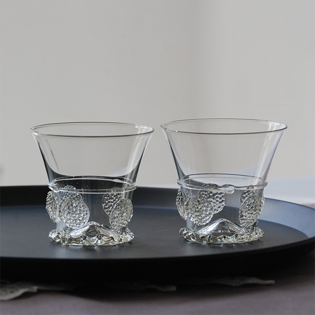 リカーグラス KB63 SMOKE / Bollenglass Design