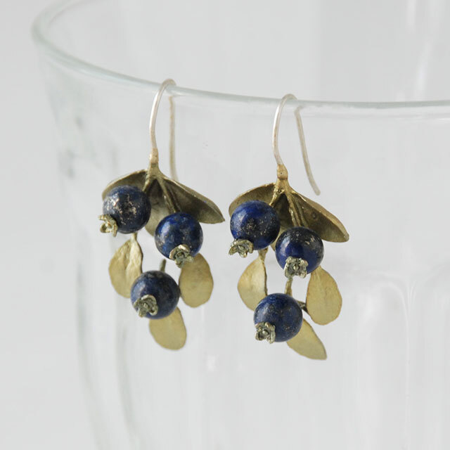 ブルーベリー スモールピアス / Michael Michaud