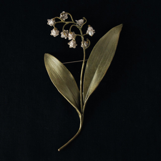 スズラン　ブローチ / Michael Michaud