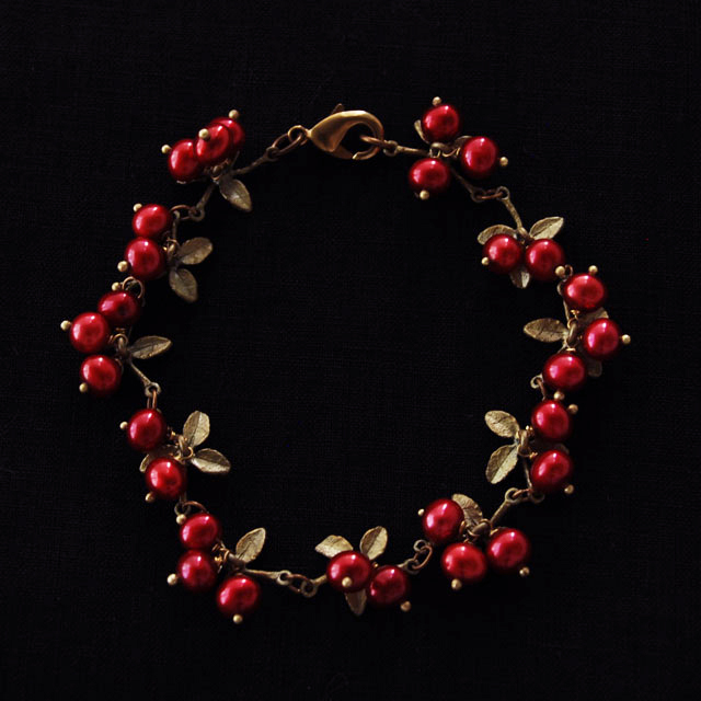 クランベリー　ブレスレット / Michael Michaud