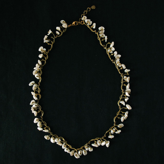 スズラン　16”ネックレス / Michael Michaud