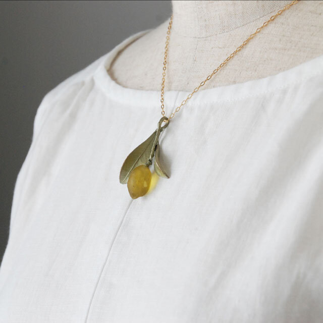 レモンドロップ リーフ ペンダント / Michael Michaud