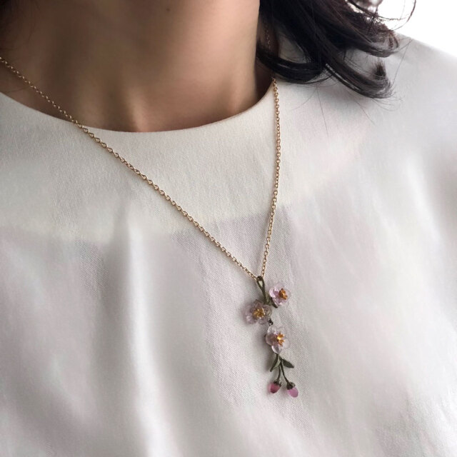 ピーチブロッサム 16″ ペンダント / Michael Michaud