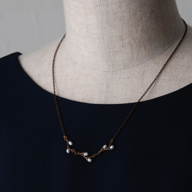 ネコヤナギ チェインネックレス / Michael Michaud