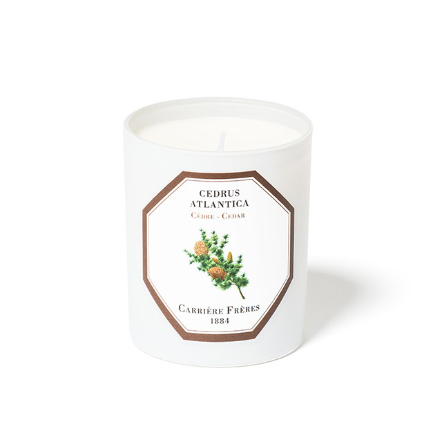 フレグランスキャンドル 185g シダー / Carriere Freres