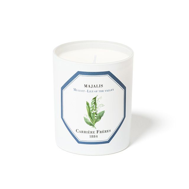フレグランスキャンドル 185g スズラン / Carriere Freres