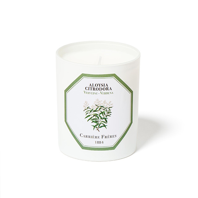 フレグランスキャンドル 185g バーベナ / Carriere Freres