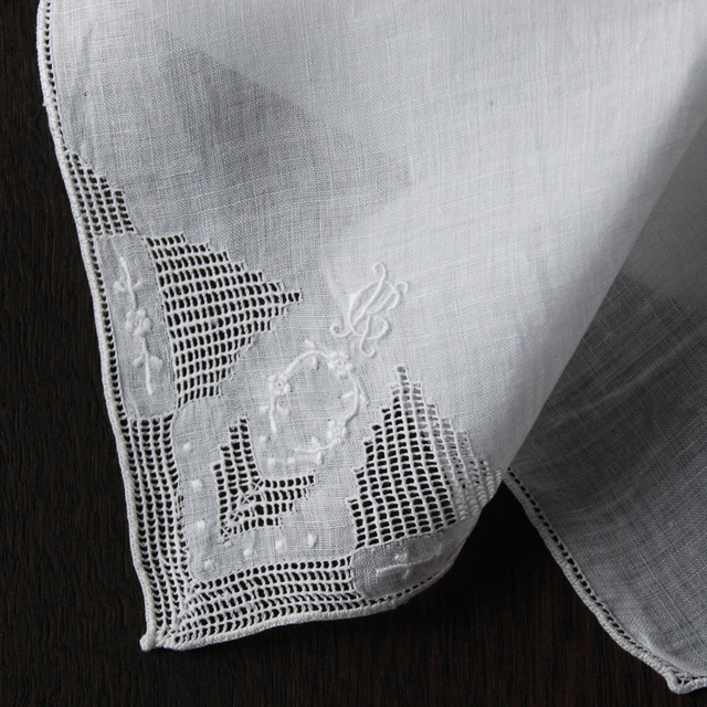 ハンカチ (CL-4133_D) / La Cousine Des Lilas