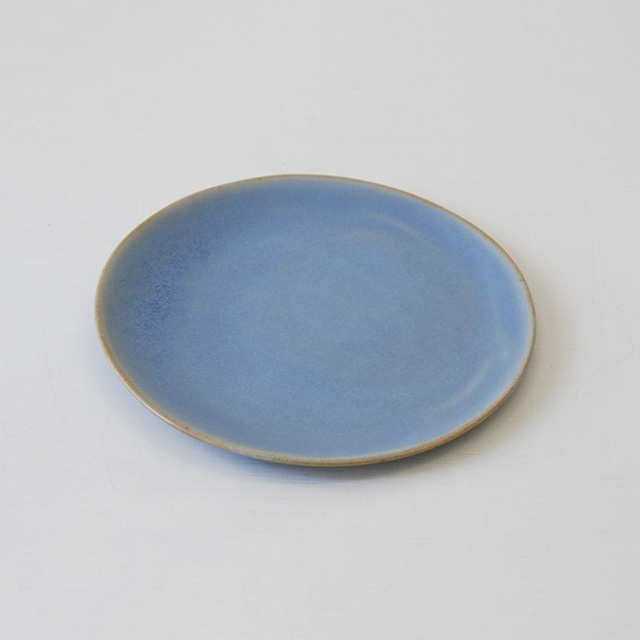 ブレッドプレート light blue φ15 / Christiane Perrochon ストーンウェア