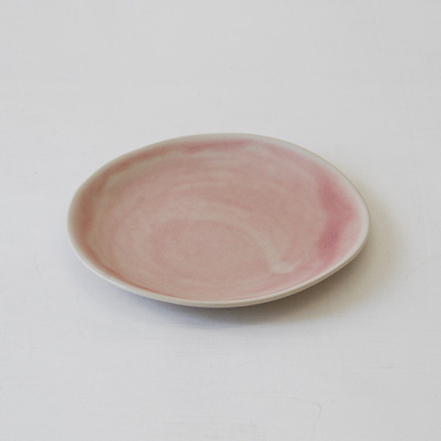 ブレッドプレート pink φ15 / Christiane Perrochon ストーンウェア