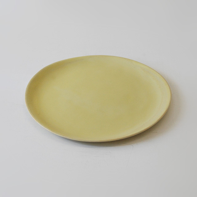 プレート yellow φ20 / Christiane Perrochon ストーンウェア