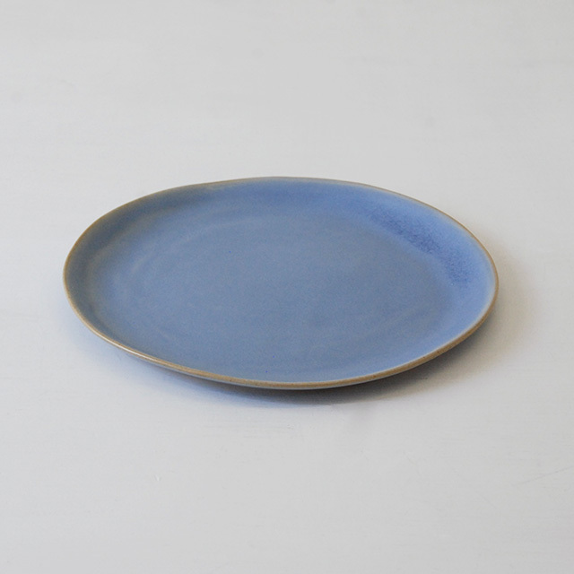 プレート light blue φ20 / Christiane Perrochon ストーンウェア