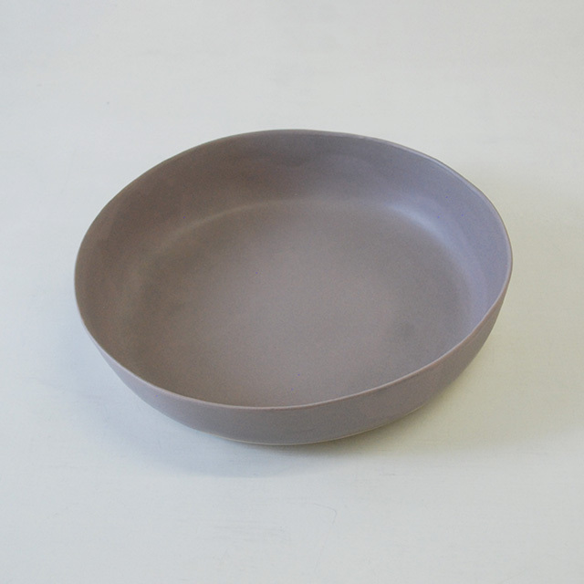 ラウンドディッシュ lavender / Christiane Perrochon ストーンウェア