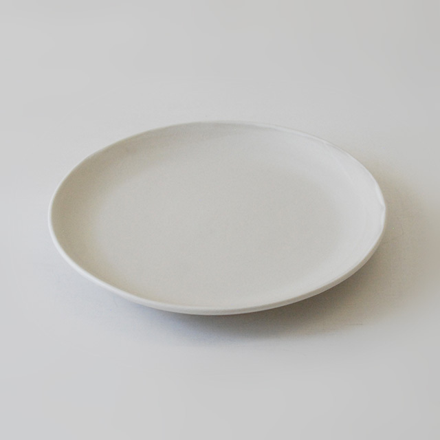 プレート white Φ20 / Christiane Perrochon ストーンウェア