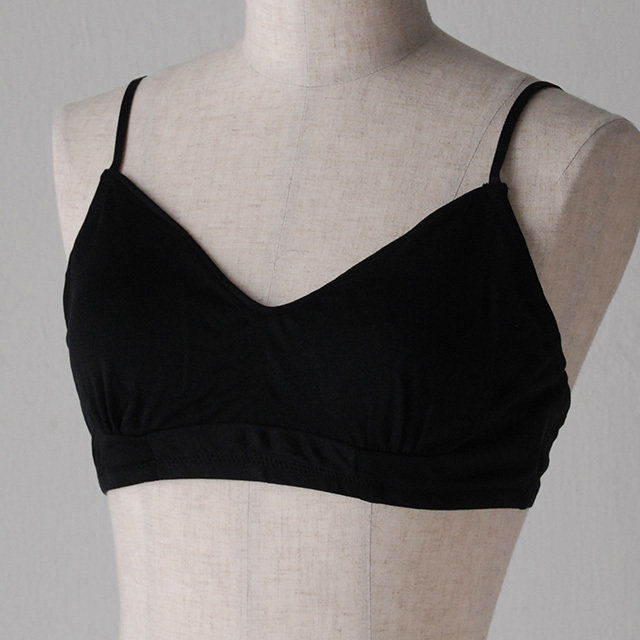 ホールドブラジャー Black/Taupe / COCOONA SKINWEAR
