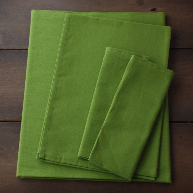 【SALE】デコピュール DECOPUR コットンリネンテーブルクロス・プレイスマット・ランナー Olivade (DP-PTBA_OLA)