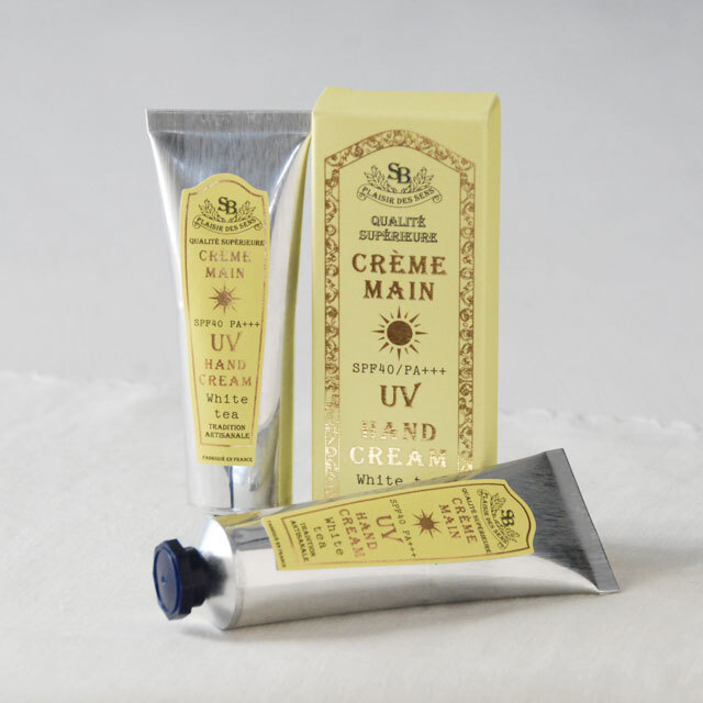 フレンチクラシック UVハンドクリーム 30mL ホワイトティ / Senteur et Beaute (EF-3264)