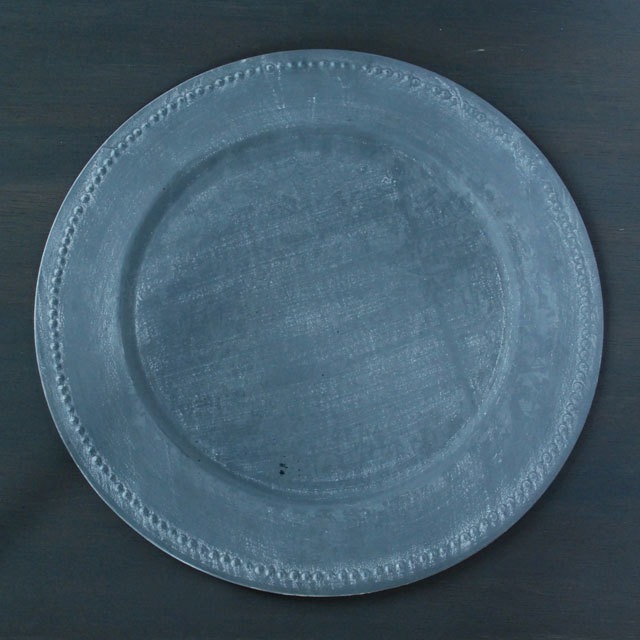 ブリキのプレート 33cm / fiorira un giardino