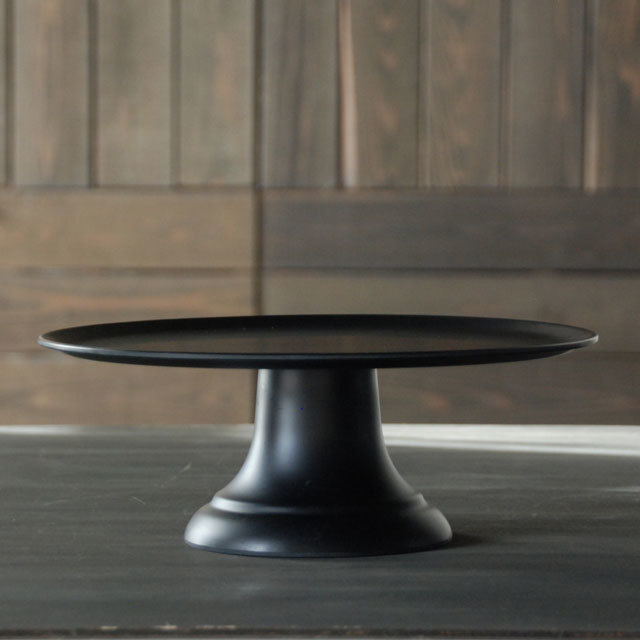 ケーキスタンド ブラック D26cm / fiorira un giardino