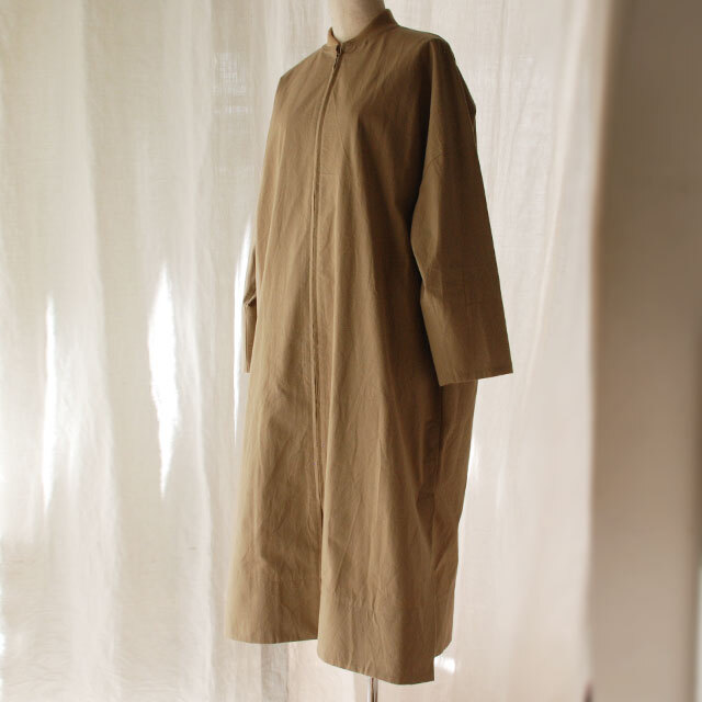 GIULIA ブルゾンコート/ベージュ・ネイビー / KEYCO