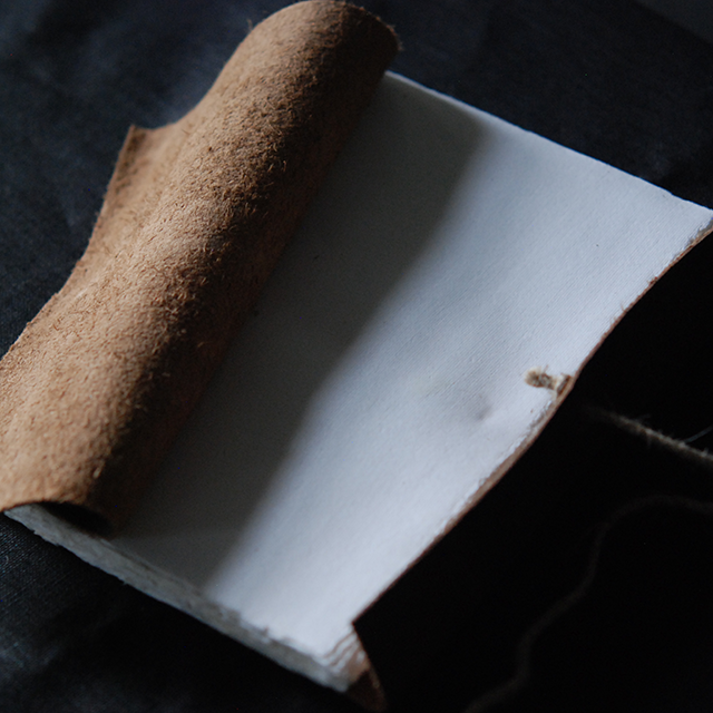 レザーカバーオールドスタイルブック　Ｍサイズ/ MERCI LOUIS (ML-BKROLL2 )