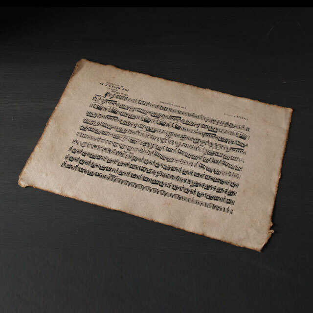 楽譜 B / MERCI LOUIS (ML-PARTITIONS_B)