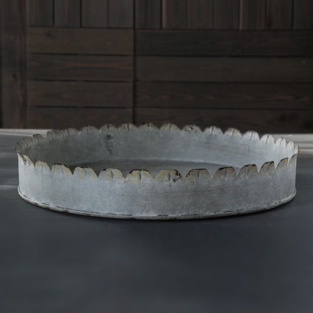 ラウンド　ガーデントレイ  / MERCI LOUIS (ML-PLATEAJARDIN)