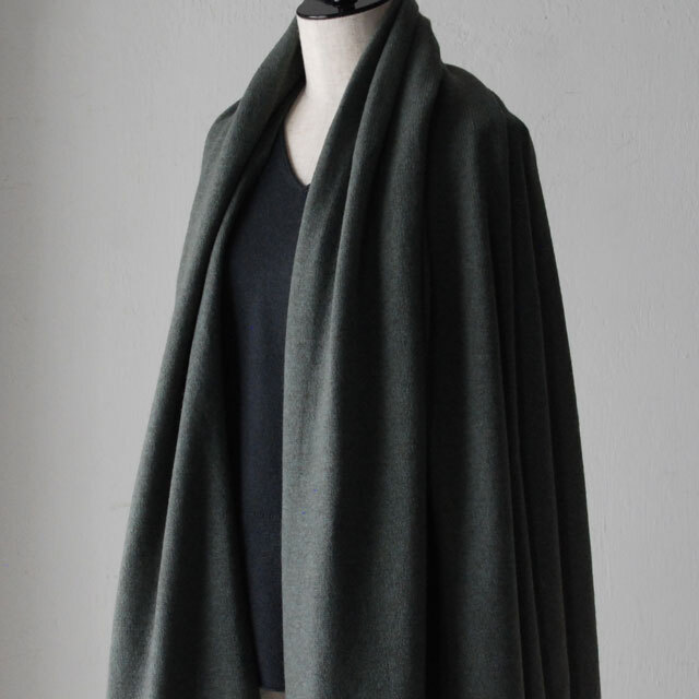 スロー 180×145 Dry Moss (100%Cashmere) / oyuna
