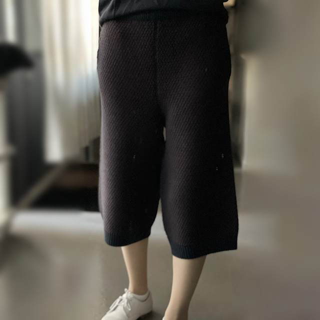 クロップドニットパンツ MARTA / oyuna