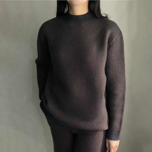 ツートーンセーター  MISAN / oyuna