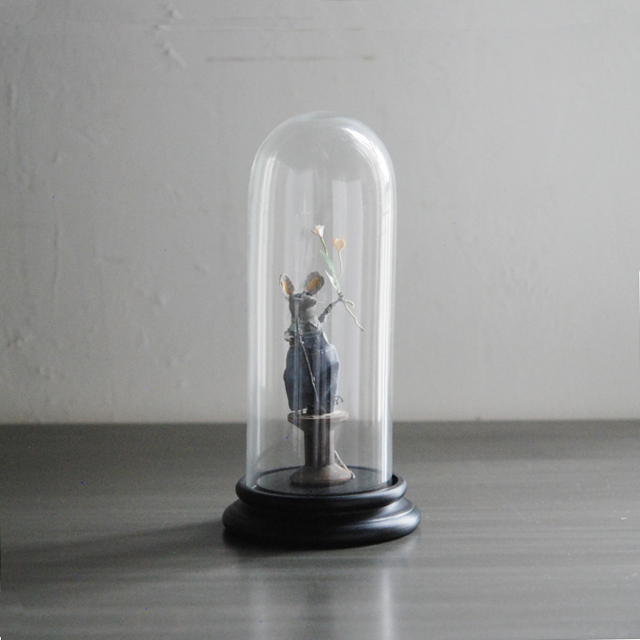 ネズミのオブジェ　”ガーデナー” / VOX POPULI