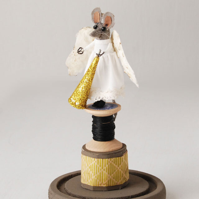 ネズミのオブジェ ”天使” A / VOX POPULI