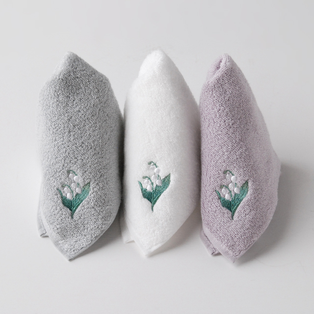 ミュゲ 刺繍ミニタオル（すずらん）(1070604)