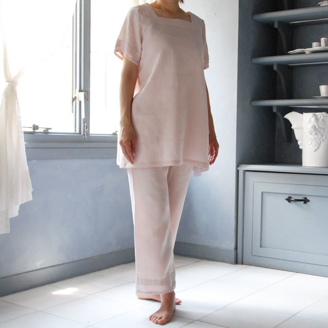 ホームウェア/ エマリネン半袖パジャマM/L (20909)