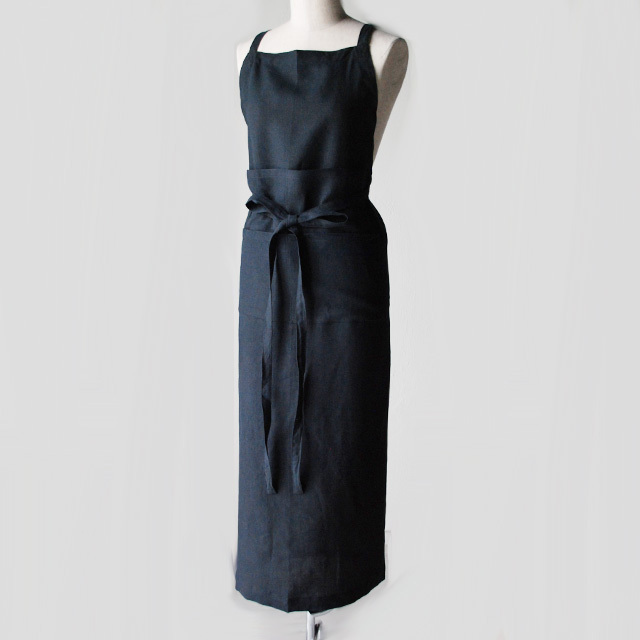 クロス リネンエプロン Long (3010204) / 3カラー