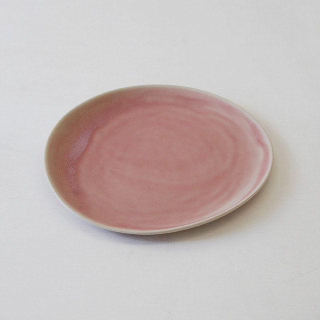 プレート pink φ20 / Christiane Perrochon ストーンウェア