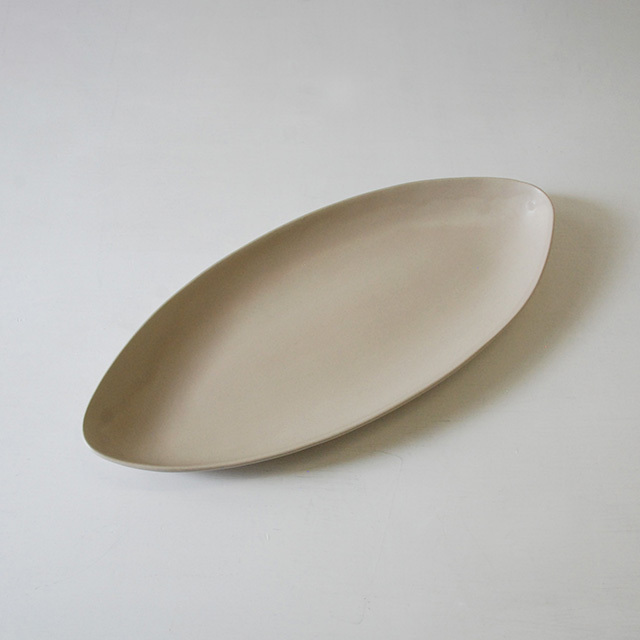 ロングオーバルディッシュ sand / Christiane Perrochon ストーンウェア